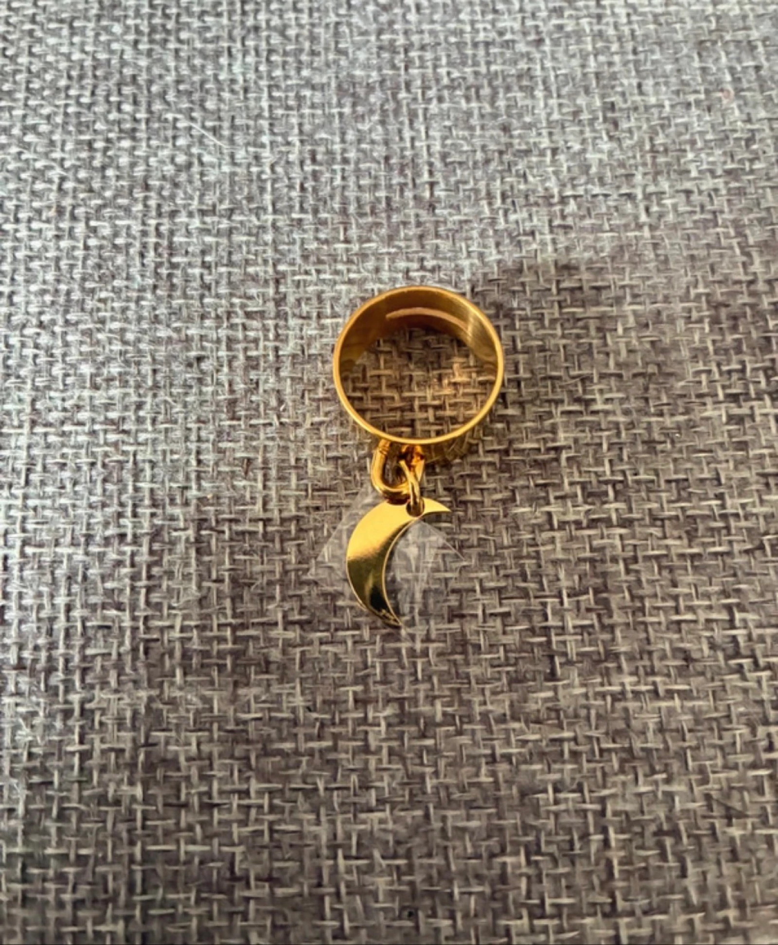 Moon pendant ring – photo 3